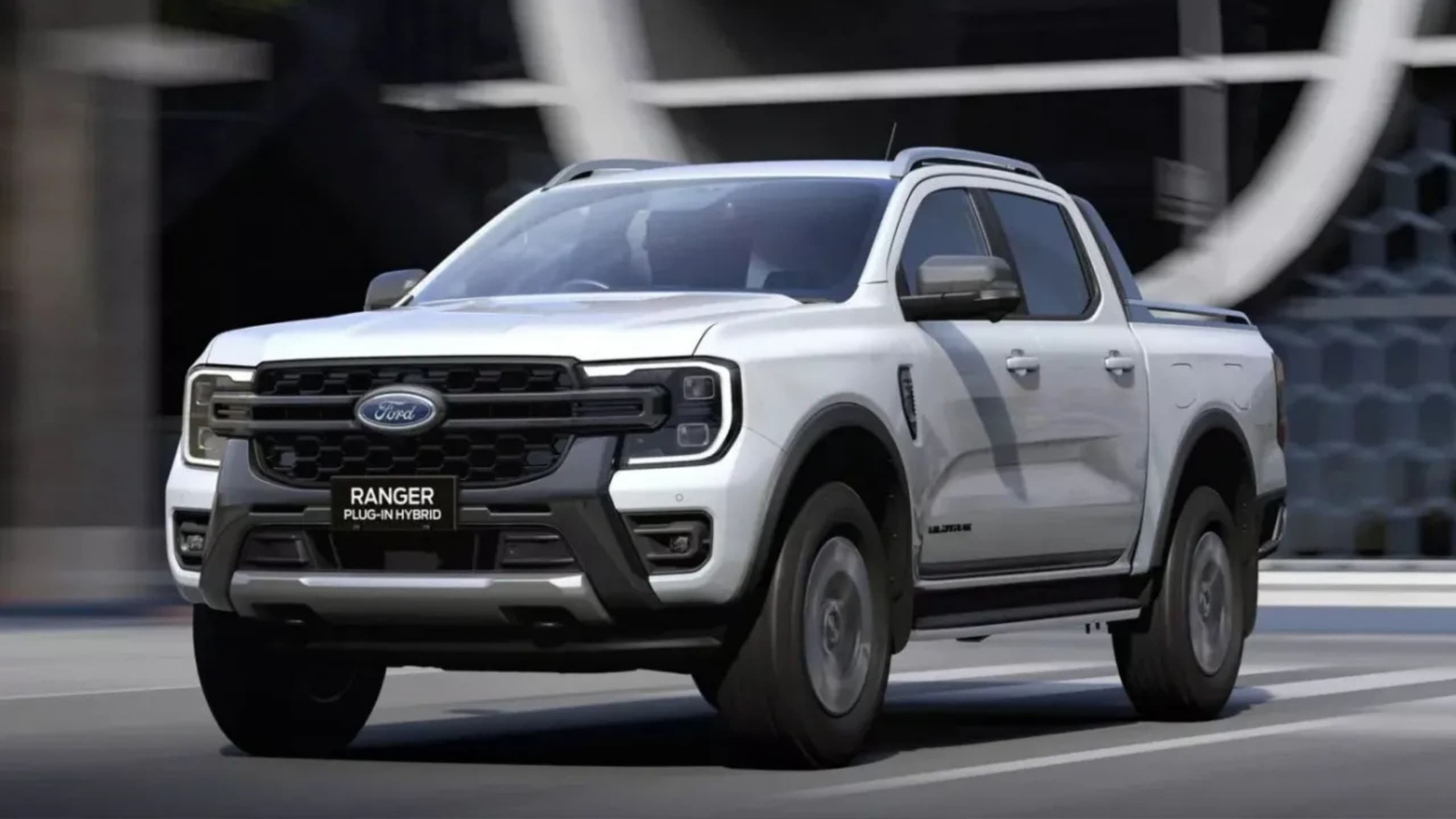 Ranger PHEV contará com o motor 2.3 EcoBoost a gasolina com um motor elétrico de 102 cv - Imagem: Divulgação/Ford