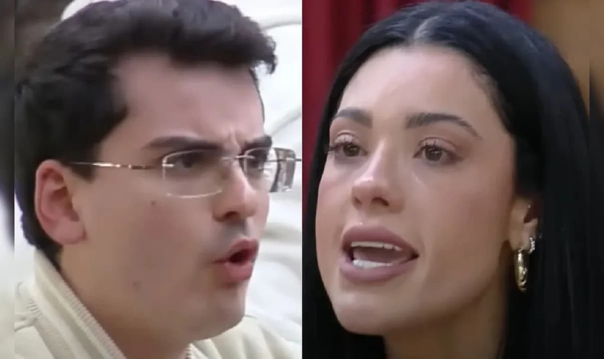 A Fazenda: Dudu se irrita com Rayane após ajudar com búfalos: 'Golpe'. Fotos: Reprodução / RecordPlus