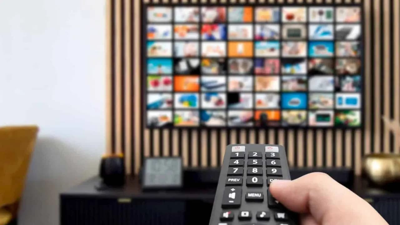 Pessoa utilizando uma Smart TV - Imagem: Proxima Studio / Shutterstock.com