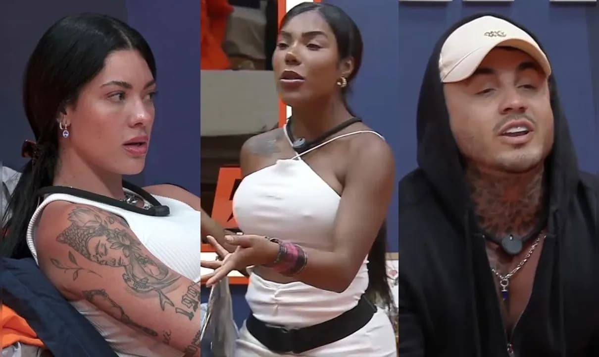 Carol Lekker caiu no choro após briga com Wallas e Rayane em 'A Fazenda 17'.
