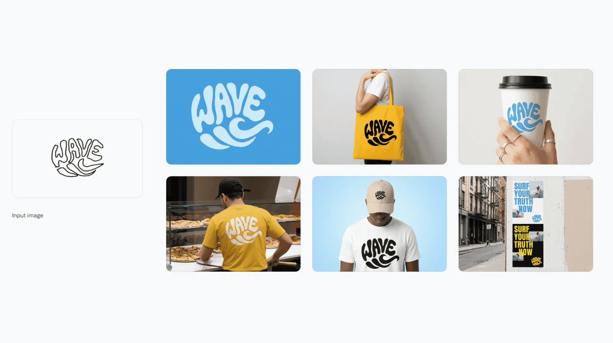 Nano Banana Pro criando pôsteres e logos (Imagem: Divulgação)