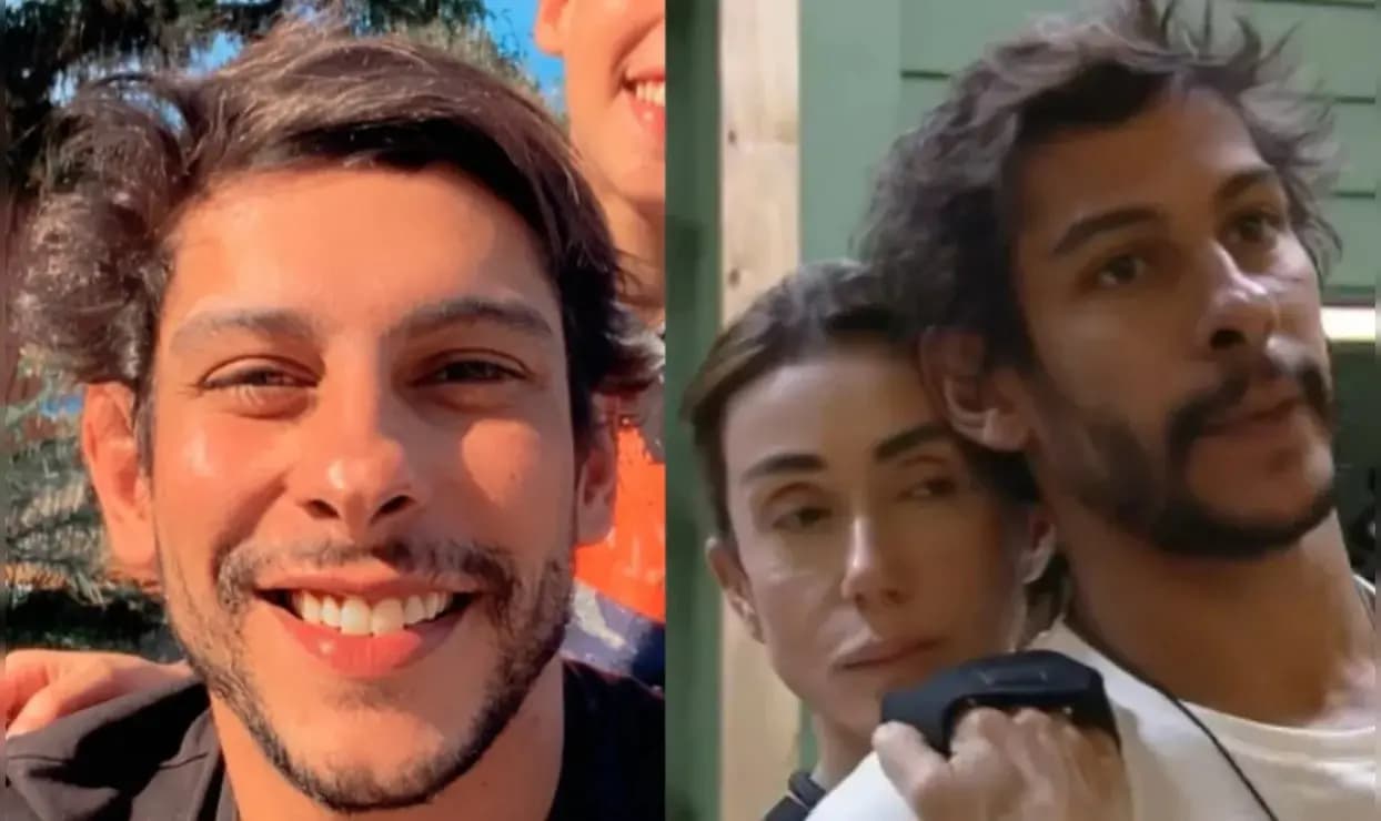 Irmão de Shia analisa paixão de Michelle em A Fazenda: 'Ela é adulta'. Fotos:Reprodução / Redes sociais e Reprodução / Record