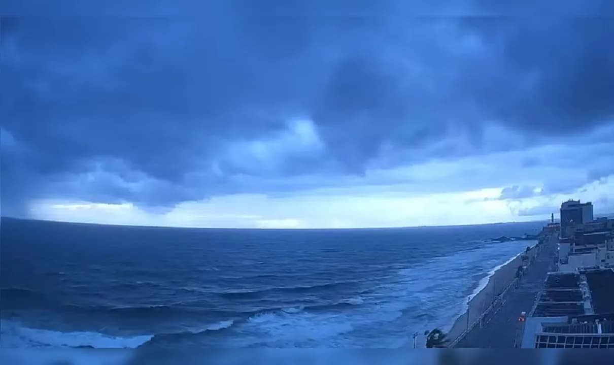 Chuva em Salvador.