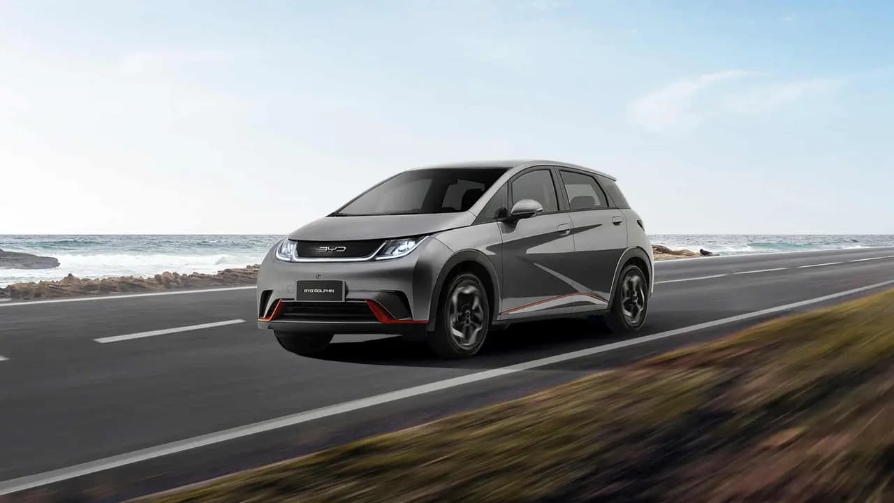 BYD Dolphin. Imagem: BYD / Divulgação