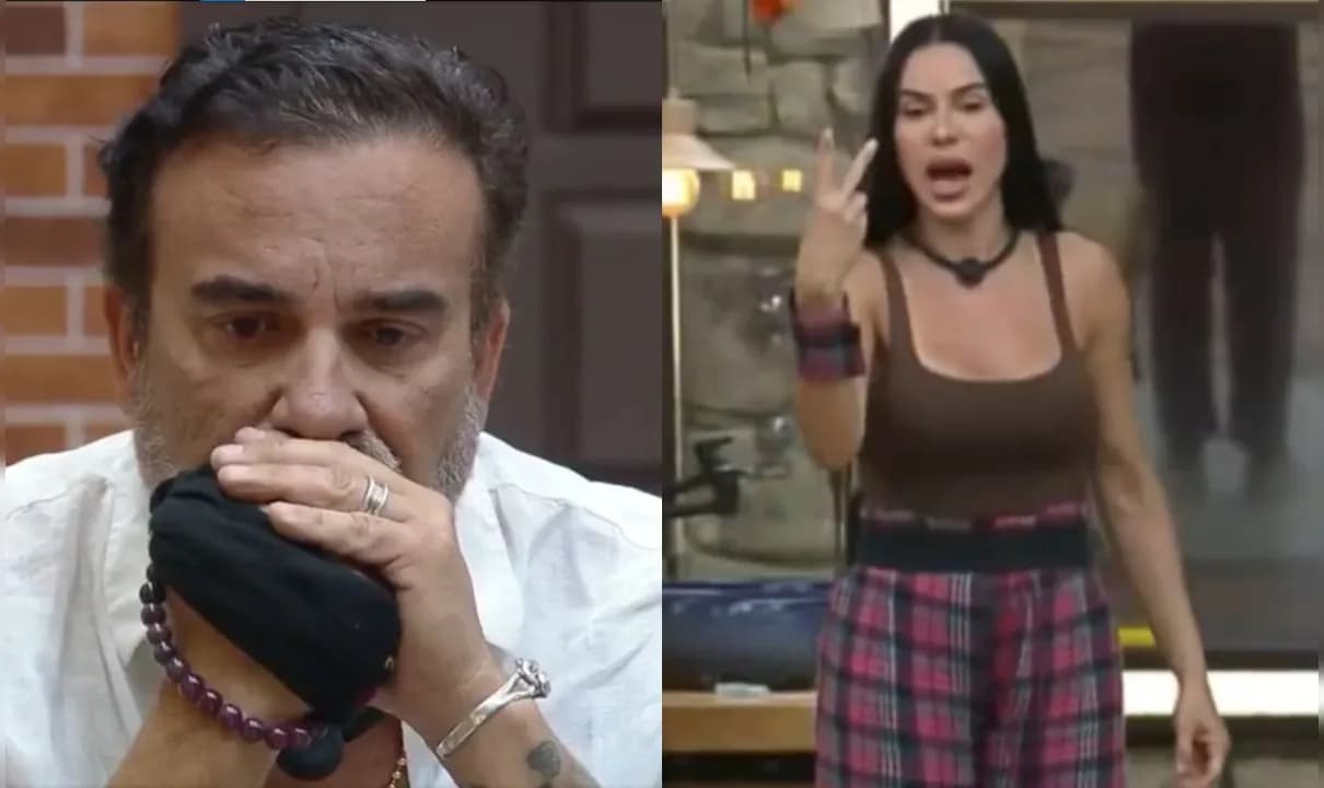 Tamires discutiu com Fabiano após expulsão de Créo por agressão em 'A Fazenda 17'.
