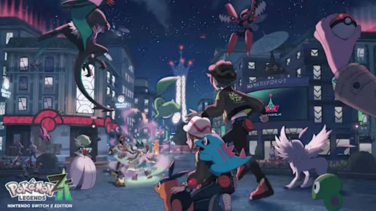 Capa do jogo Pokémon Z-A - Imagem: Reprodução/Nintendo