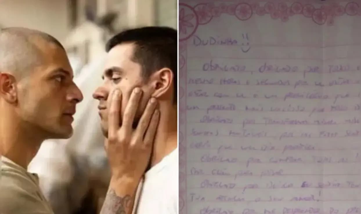 Tremembé: leia a carta de amor de Cristian Cravinhos para Duda. Fotos: PrimeVideo e Reprodução / Instagram