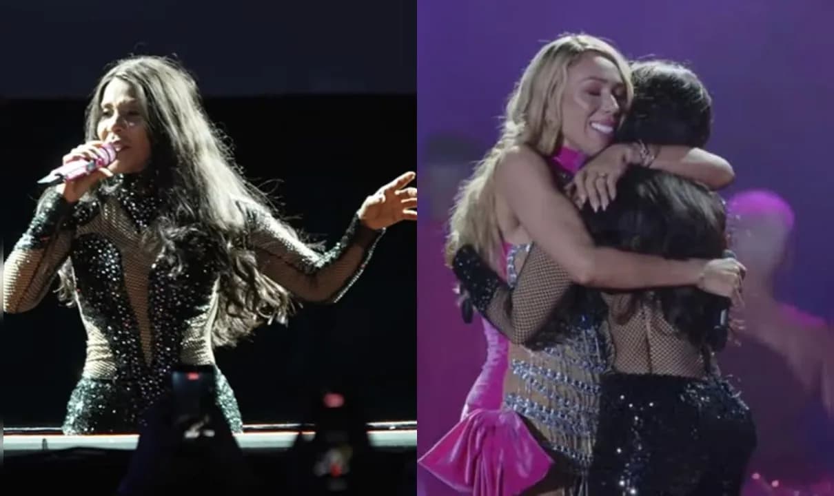 Silvânia Aquino voltou aos palcos após sair da banda Calcinha Preta e foi defendida pela amiga e cantora Taty Girl.