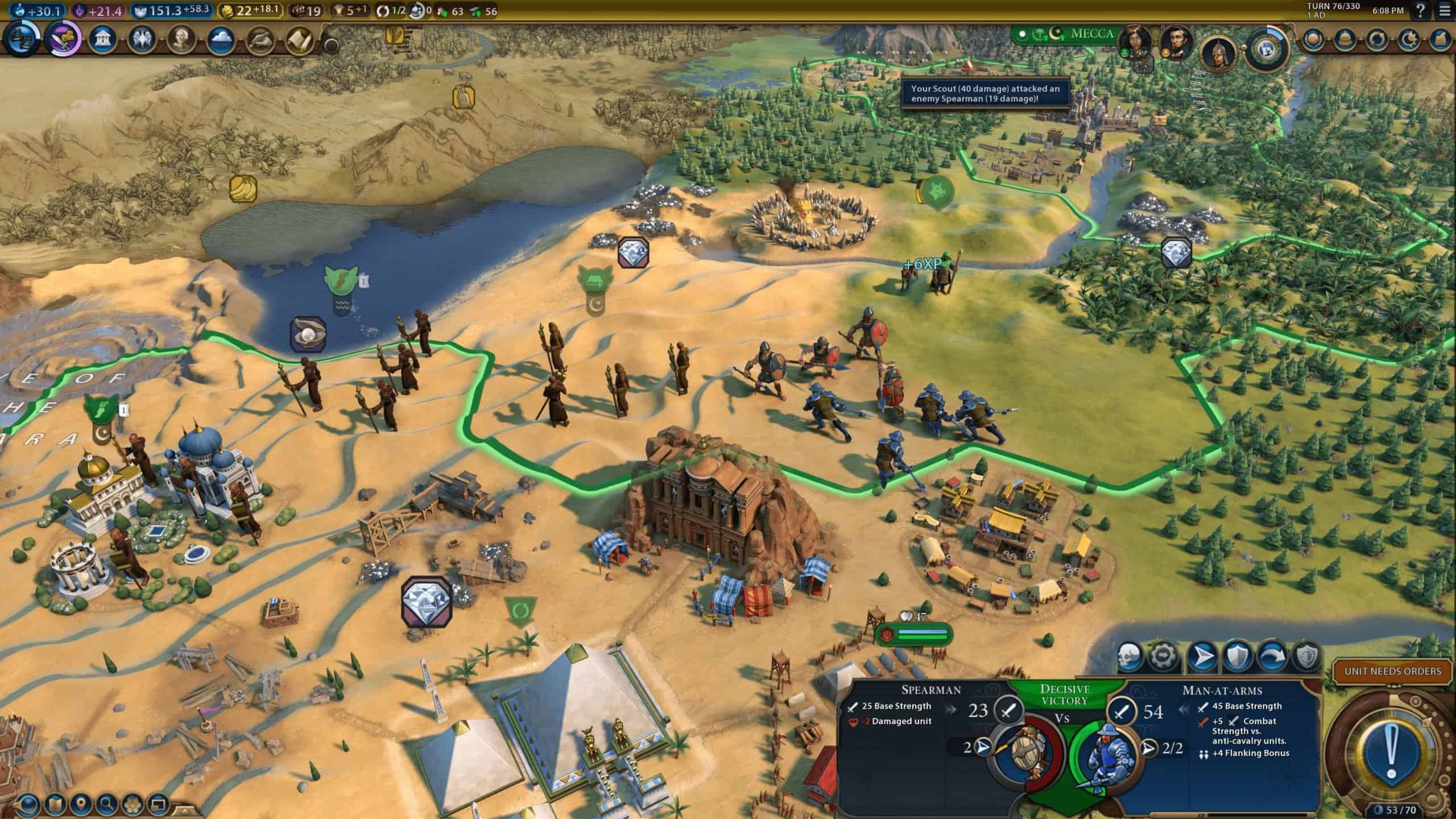 Civilization VI / Crédito: Firaxis Games, 2K (divulgação)