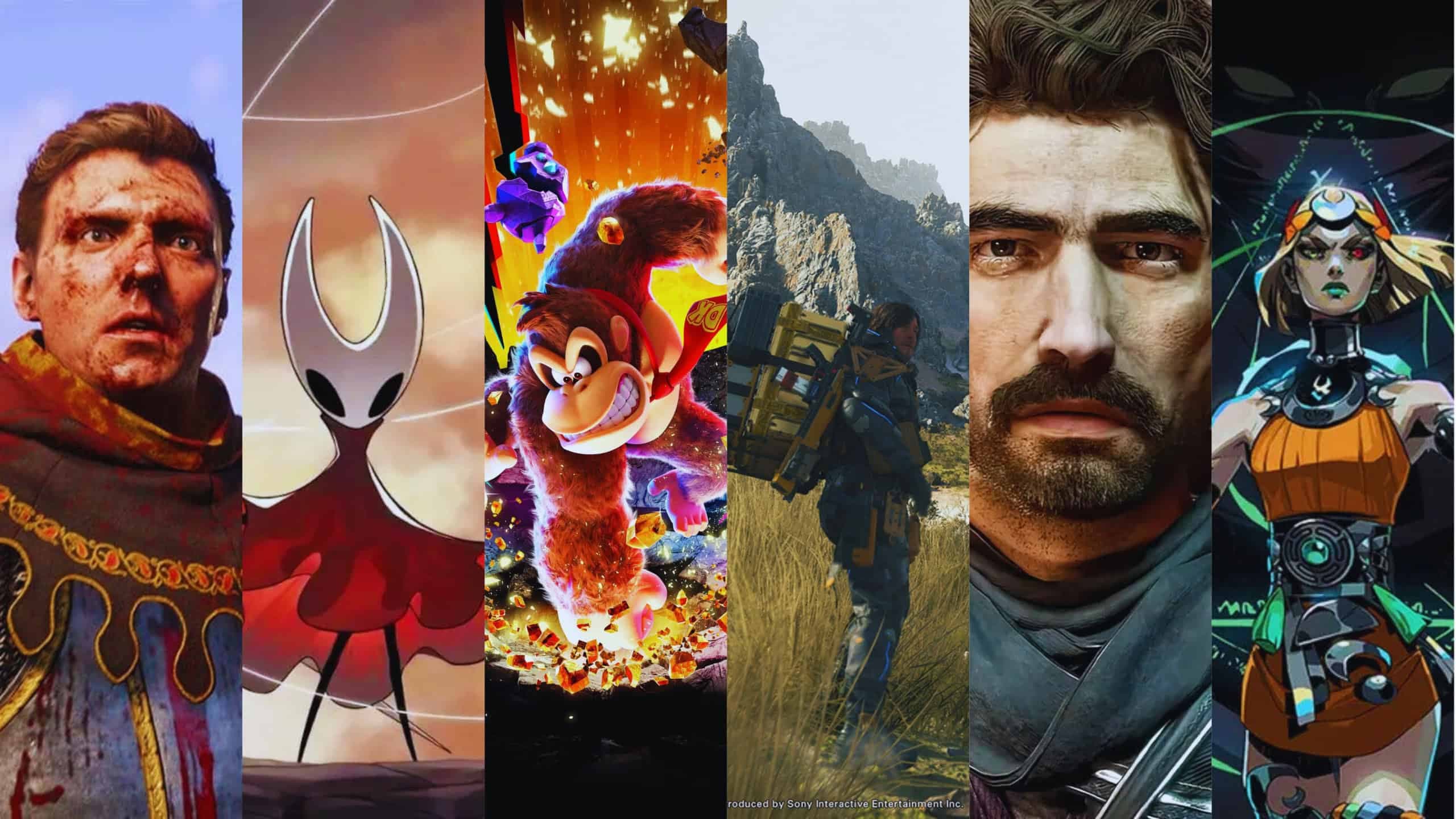 GOTY 2025: Deliverance 2, Silksong, Donkey Kong Bananza, Death Stranding 2, Clair Obscur e Hades 2 (reprodução/divulgaçaõ)