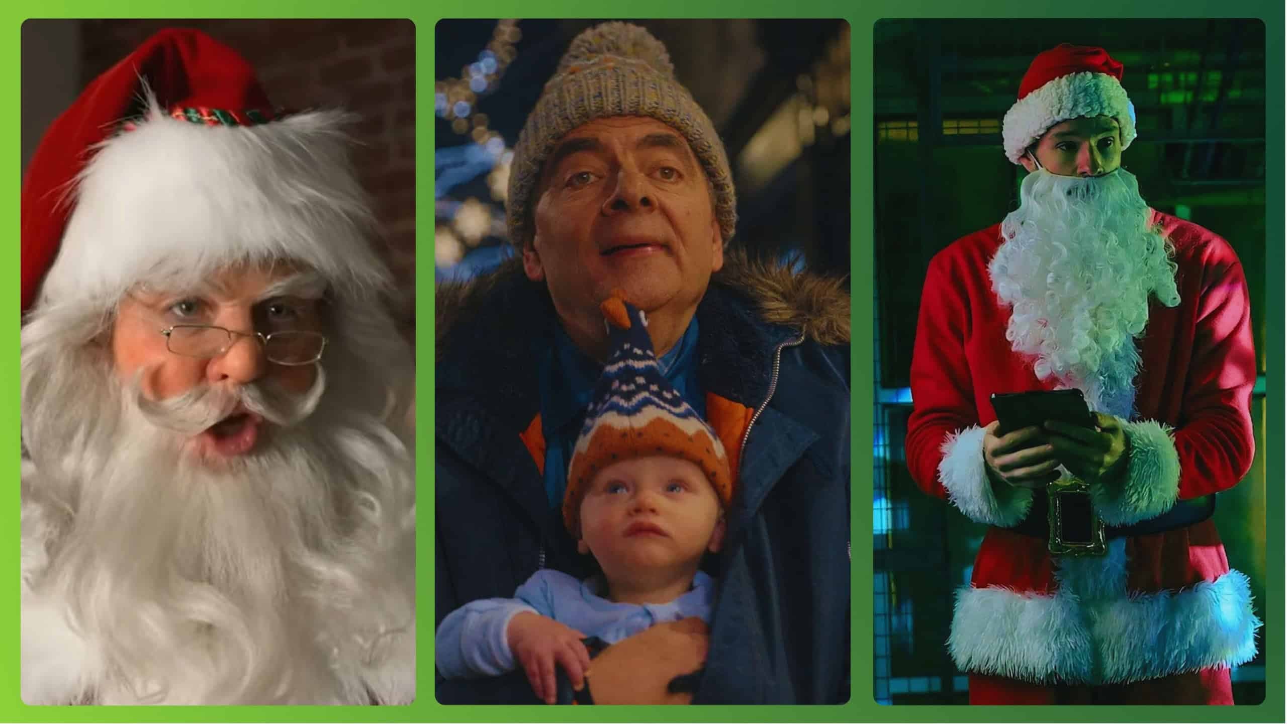 O segredo de Papai Noel, Mr. Bean e Feliz Roubo (Netflix/divulgação)
