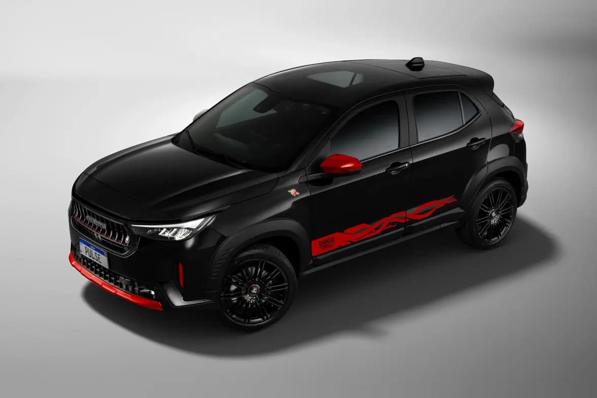 Pulse Abarth é um SUV esportivo capaz de chegar a 100 km/h em 7,6 segundos(Imagem: Stellantis)