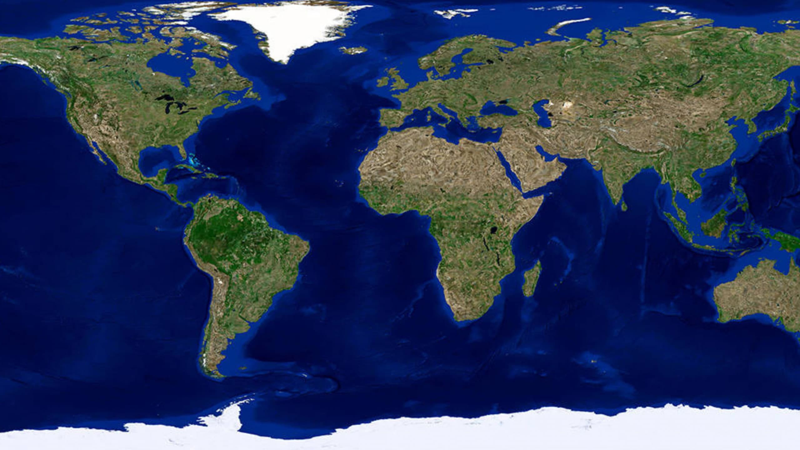 Foto ilusra a quantidade de água presente no planeta Terra - Crédito: Kitnha/Shutterstock