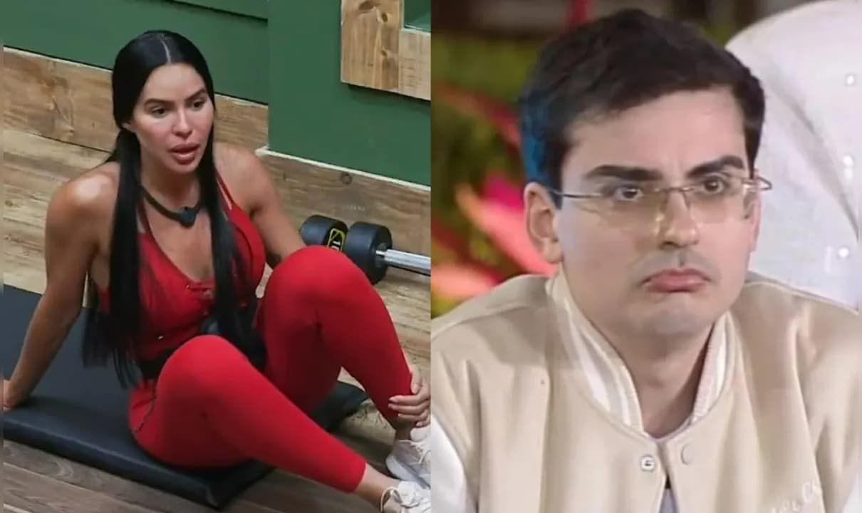Em conversa com Wallas, cunhã expôs novo posicionamento no jogo e detonou jornalista. 