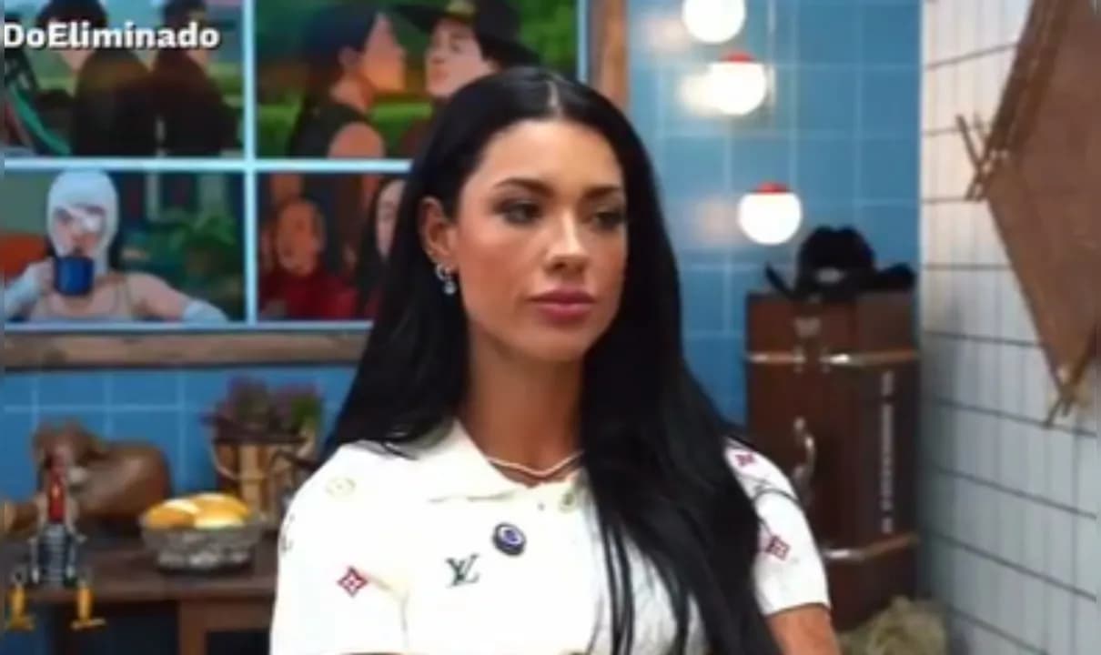 Recém-eliminada do reality show rural declarou o desejo pela vitória da rival.