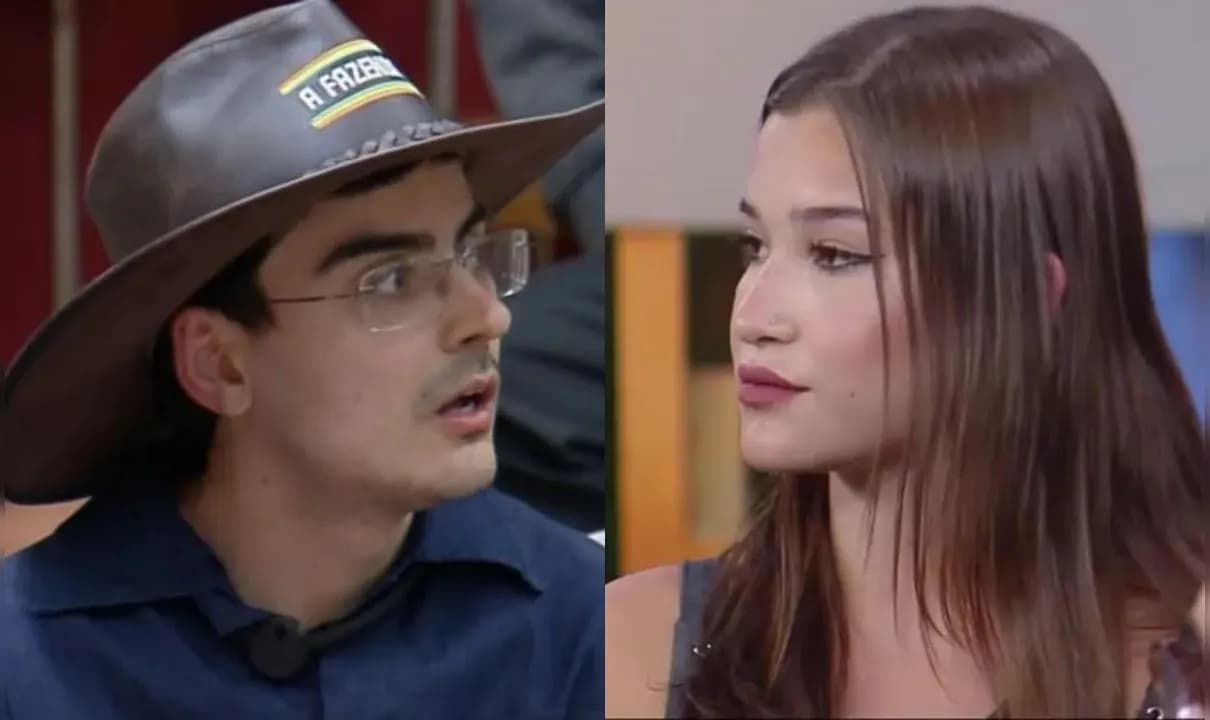 Apresentador impressionou a ex-MTV com uma forte declaração na tarde deste sábado (8).