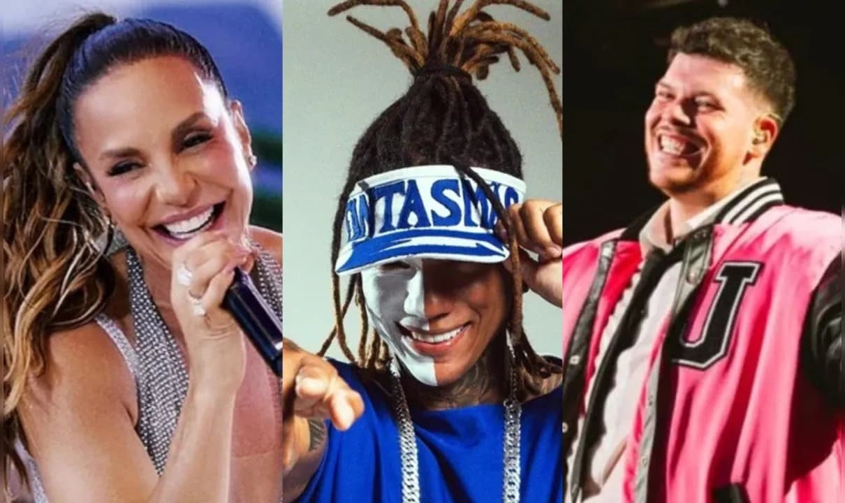 Ivete, Edcity, Ferrugem e mais: confira a Agenda Cultural de Salvador. Fotos: Divulgação