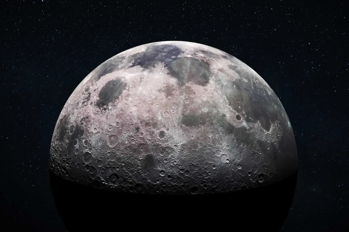 Nova data indica que outras bacias lunares também podem ser mais antigas do queas atualmente mapeadas (Imagem: Alones Creative/iStock)