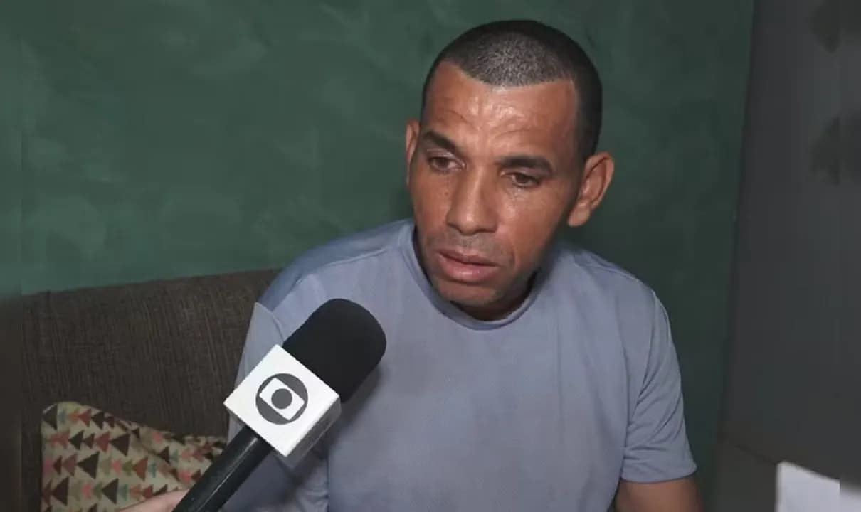 Pintor de 49 anos passou 18 dias preso após ser confundido por roubo na Bahia.