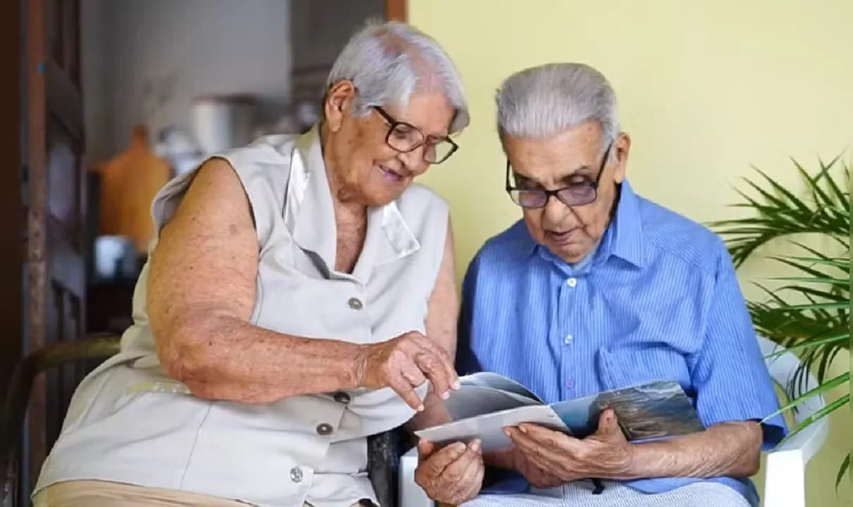 Casal idosos de Santo Antônio de Jesus, no recôncavo baiano.
