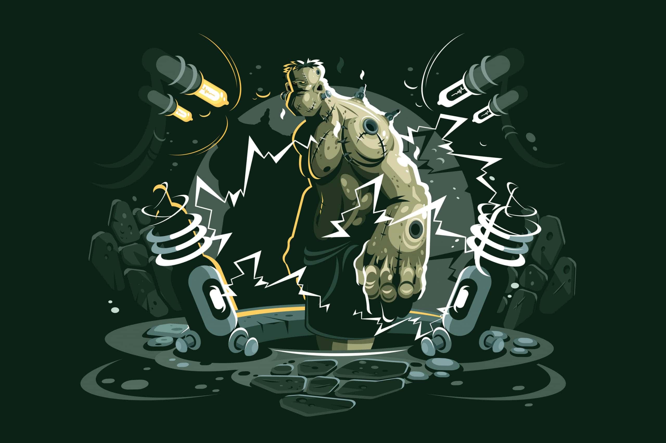 “Frankenstein” nasceu de verdadeiros choques elétricos: conheça o legado do galvanismo (Imagem: KIT8 / iStock)