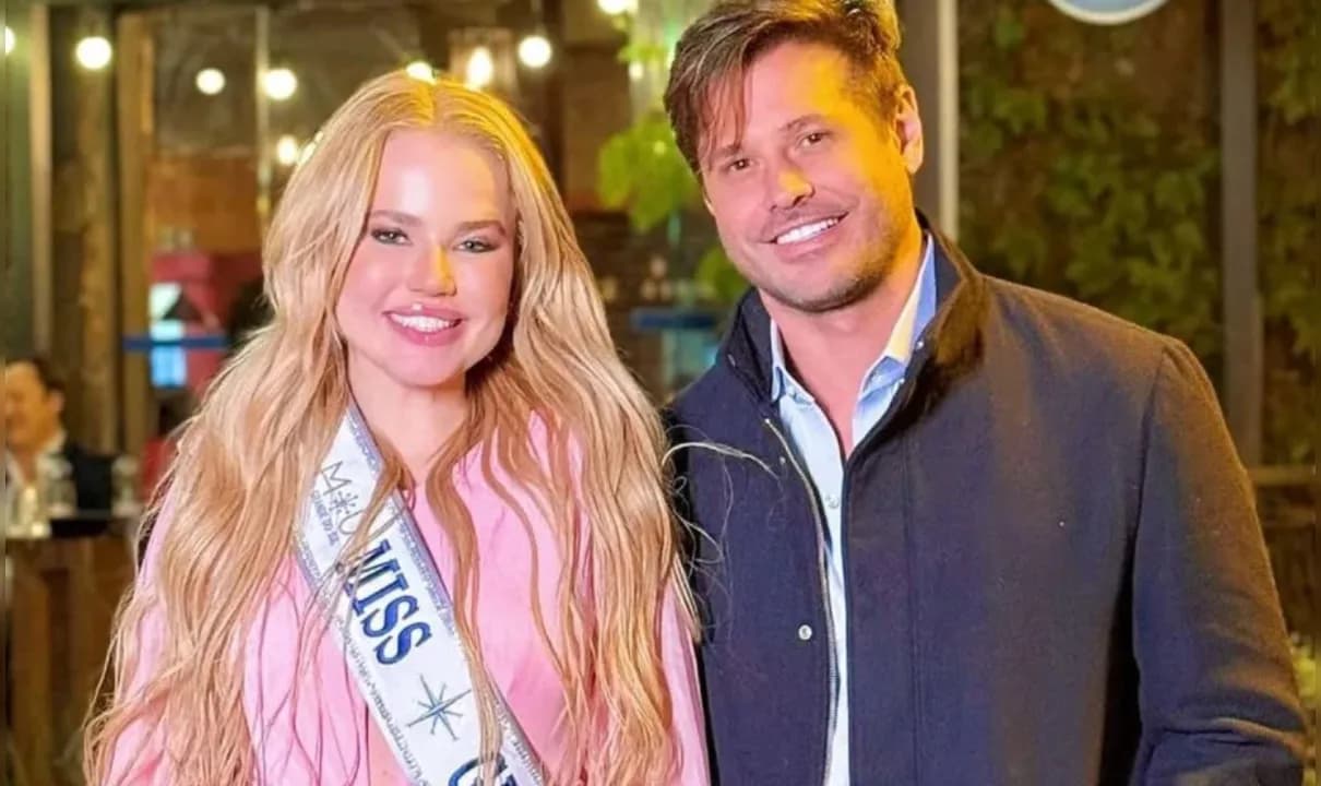 Marcela Tomaszewski resolveu mudar de versão e publicou novos registros de briga com o ator.