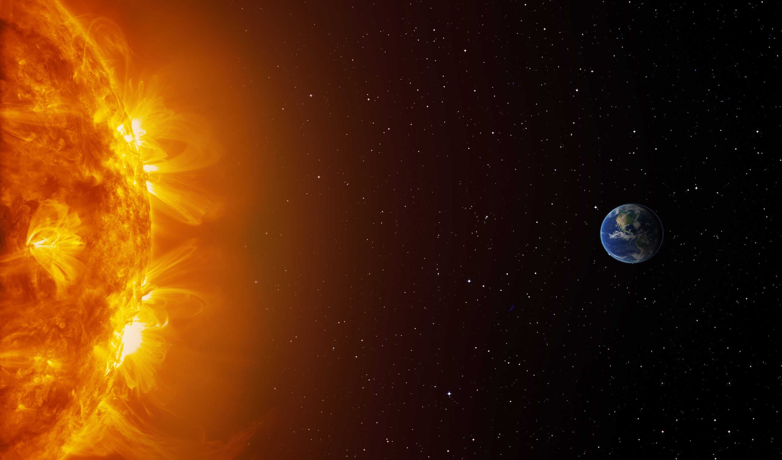 Evento solar silencioso altera vento solar e gera auroras em latitudes médias (Imagem: muratart / Shutterstock)
