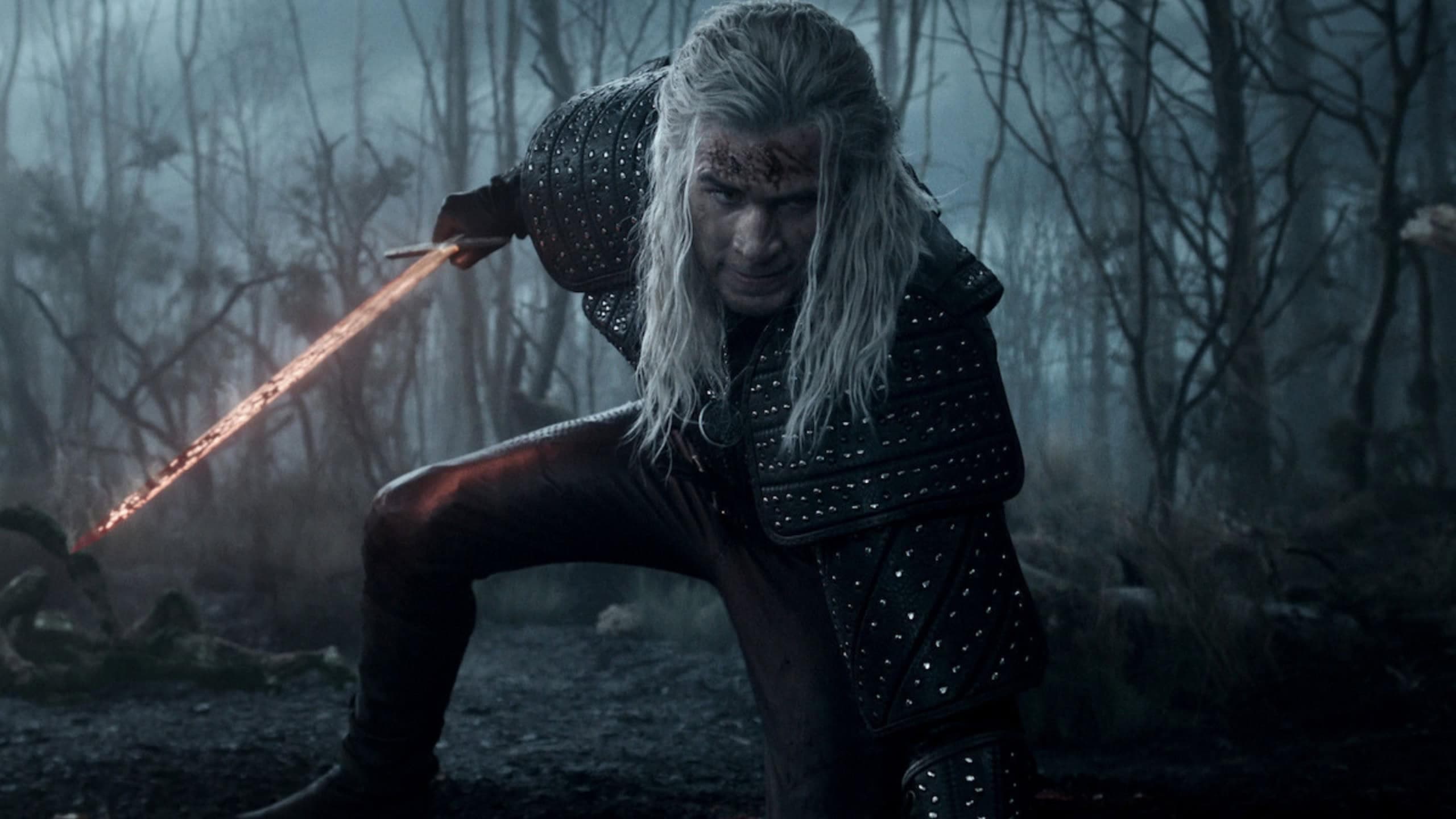 Liam Hemsworth como Geralt of Rivia em The Witcher (Netflix divulgação)