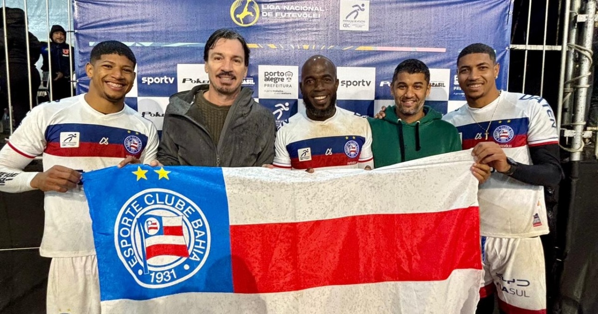 Bahia/Daten vence Vasco e se mantém na segunda posição da Liga