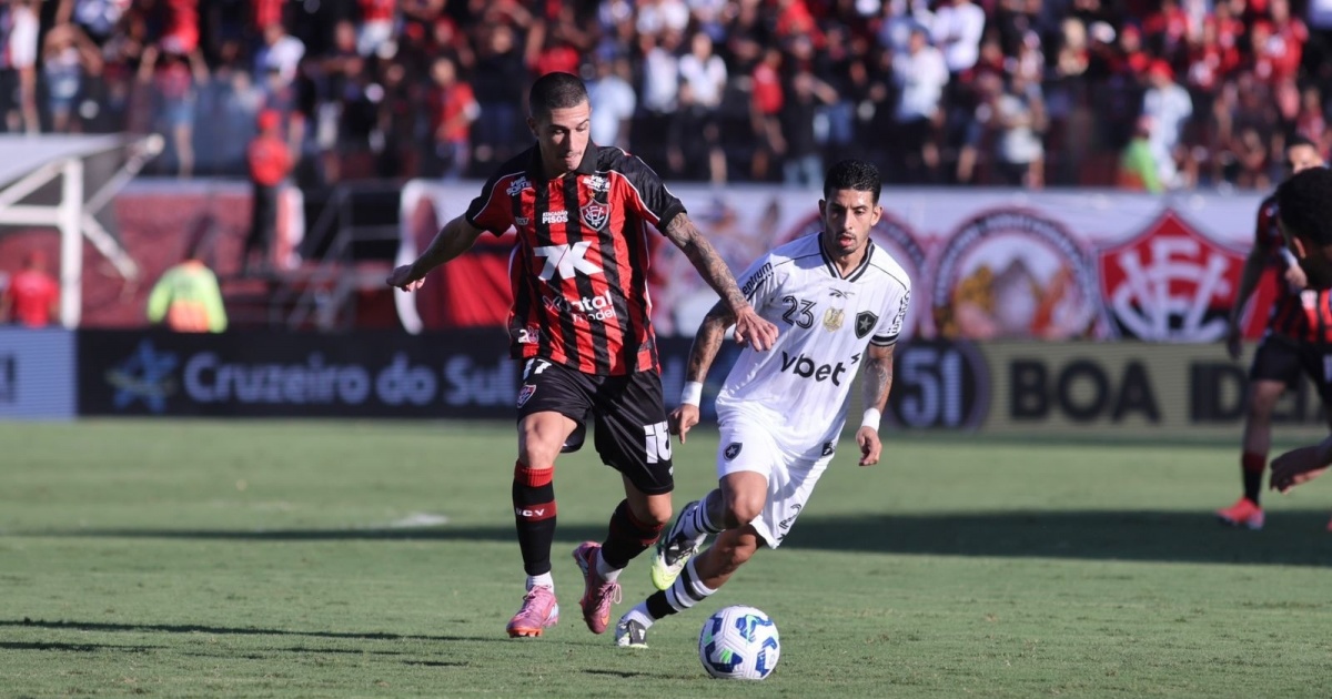 Vitória e Botafogo empatam em 0 a 0 no Campeonato Brasileiro