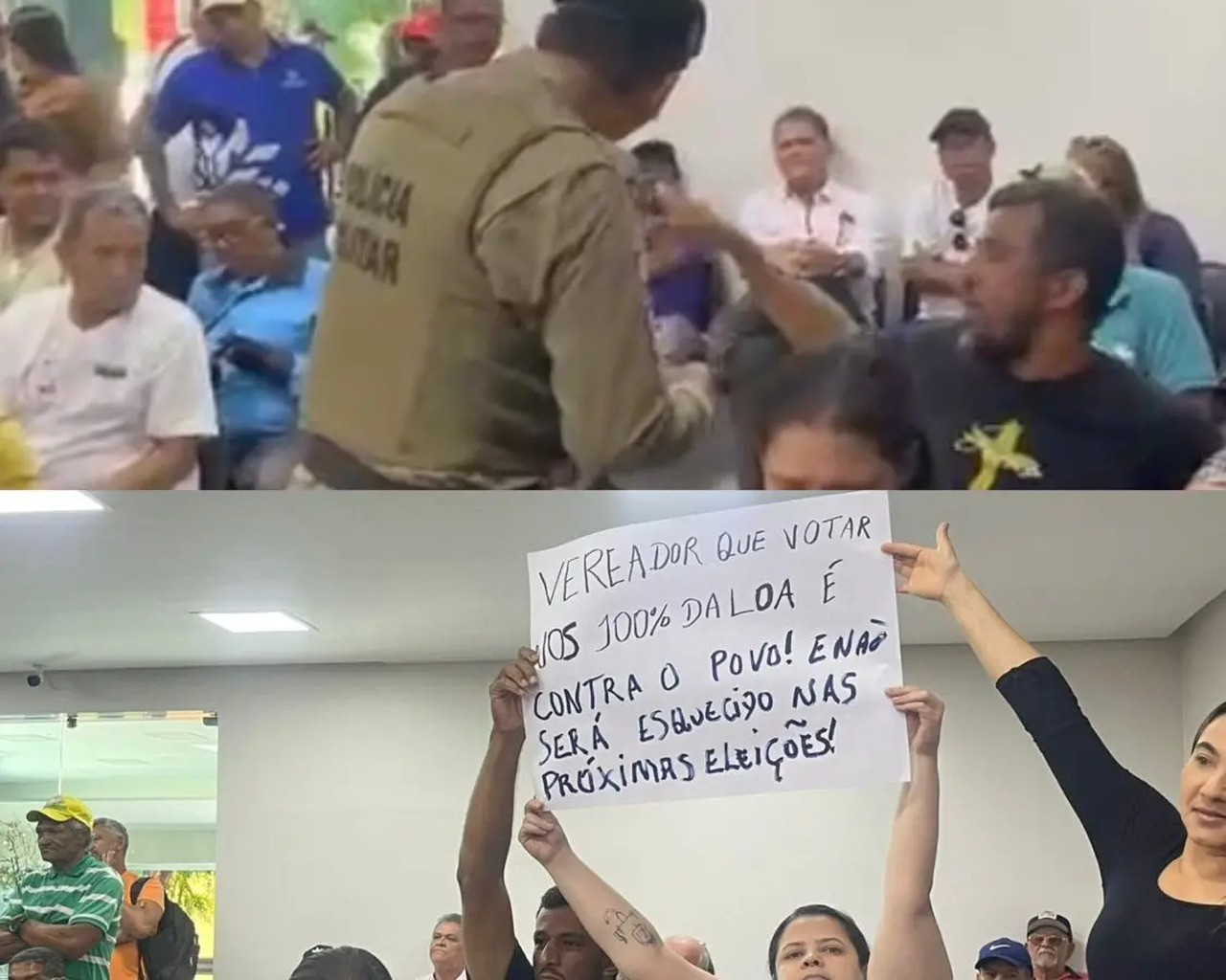 Cidadão é expulso pela segunda vez em menos de um mês durante sessão da Câmara de Paulo Afonso 