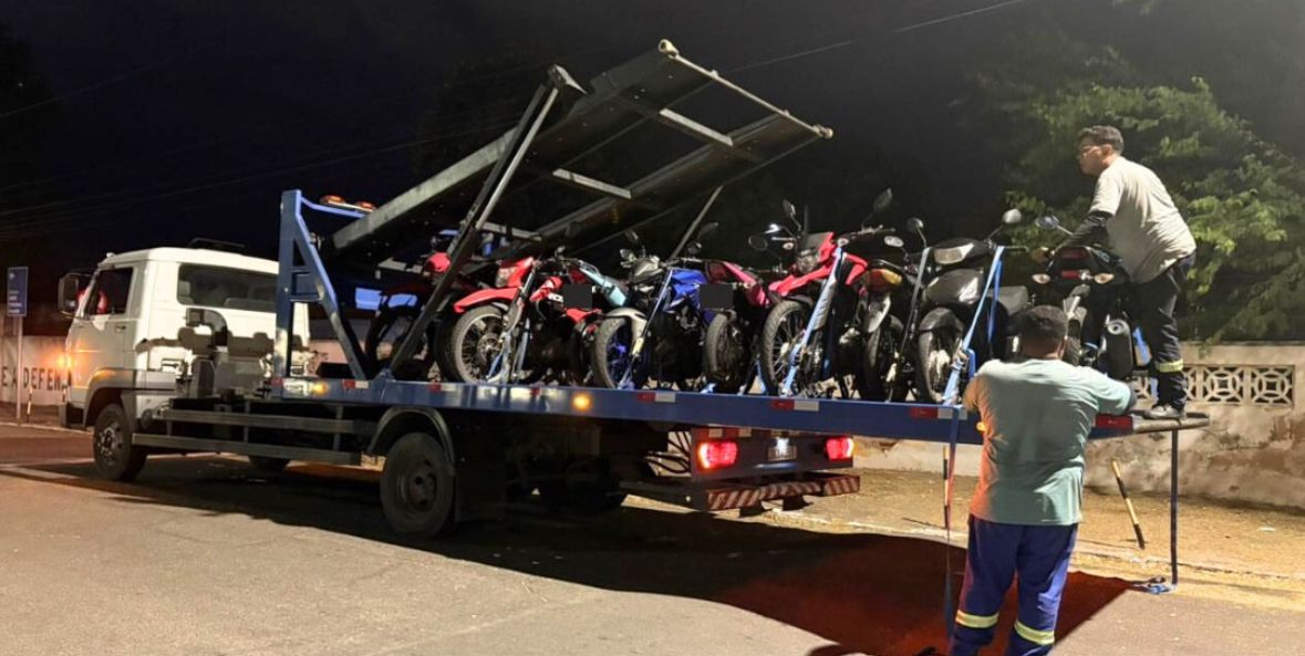PM da Bahia recolhe nove motocicletas em operação em Paulo Afonso (BA)