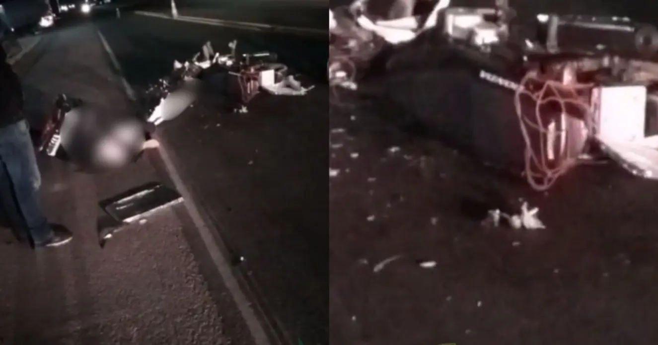 Duas pessoas morrem em colisão frontal entre motos na BR-116 em Poções