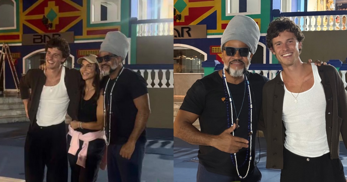 Shawn Mendes visita Candyall Guetto Square em Salvador