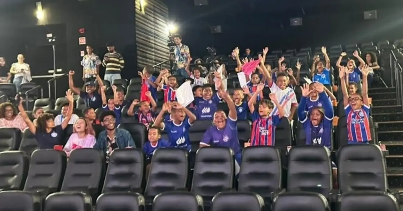 80 crianças do BBMB participaram do Animaí no Cine Glauber Rocha