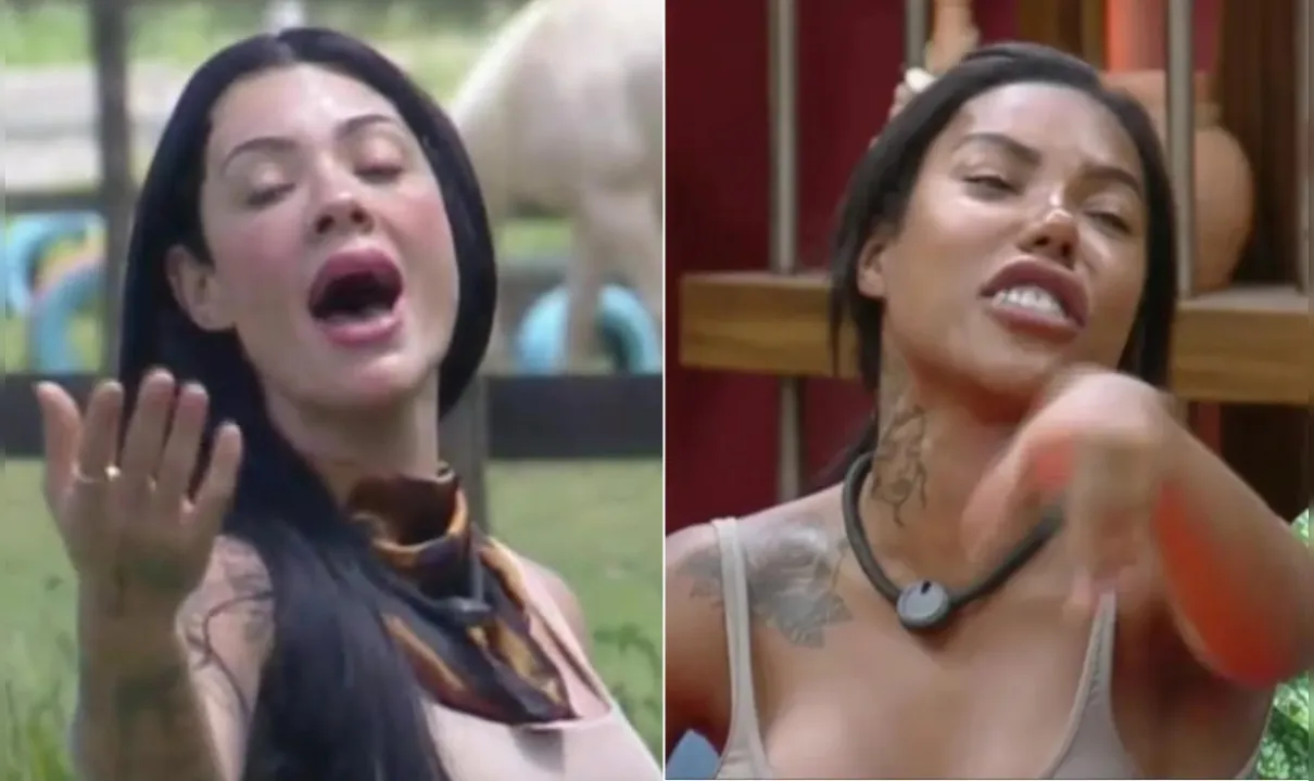 Rayane e Carol trocam ofensas em "A Fazenda 17"