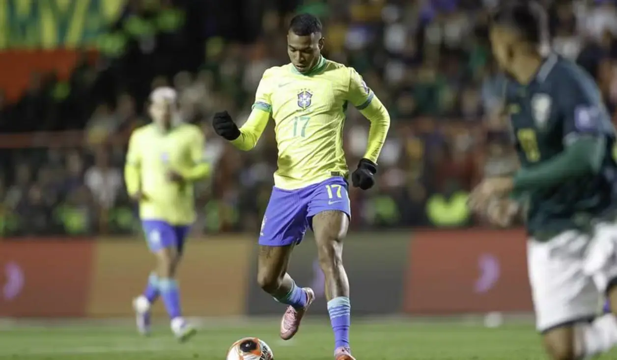 Jean Lucas estreia pela Seleção Brasileira em El Alto