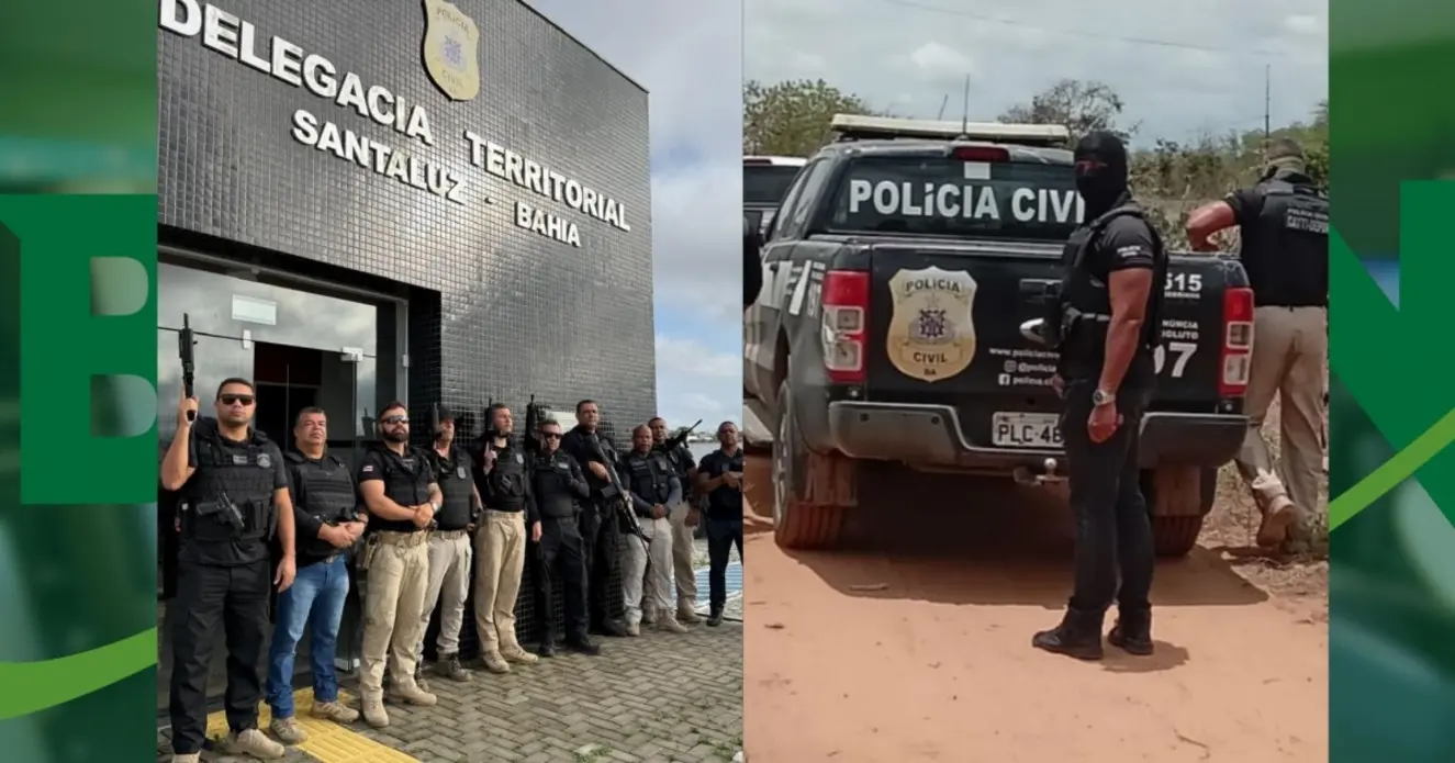 Operação Luz do Amanhecer: Polícia Civil prende 9 em Santaluz (BA)