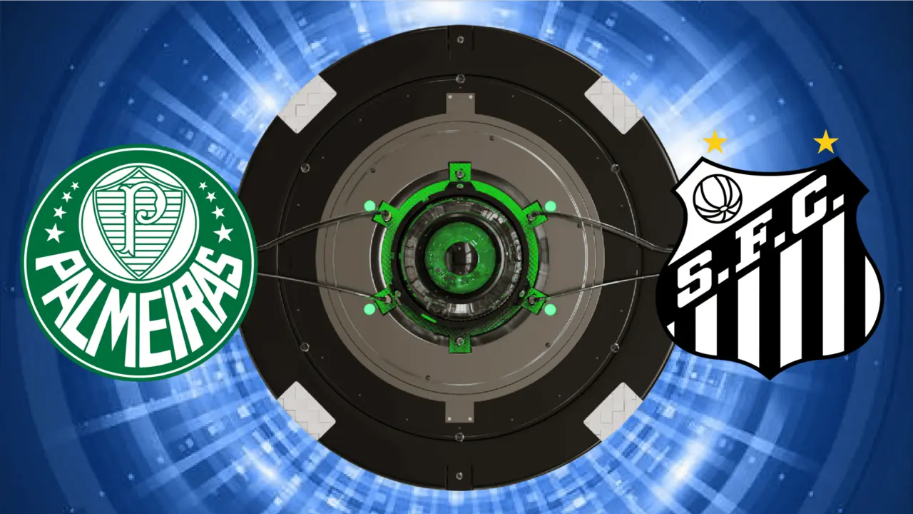 Palmeiras, líder com 65 pontos, recebe o Santos em jogo decisivo