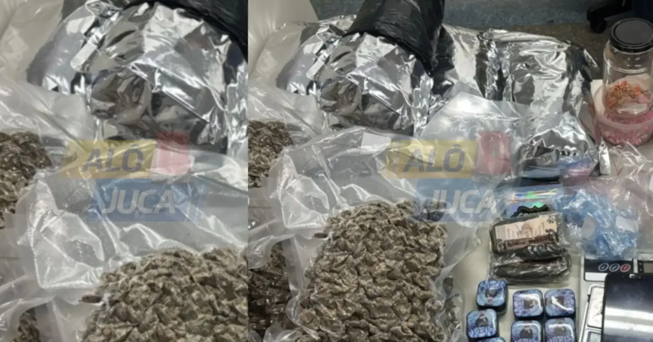 Homem preso em Salvador com drogas embaladas para venda