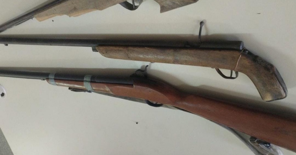 Polícia Militar apreende armas artesanais em Canudos, Bahia
