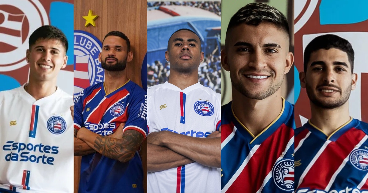 Bahia contrata onze jogadores em 2025 para Libertadores
