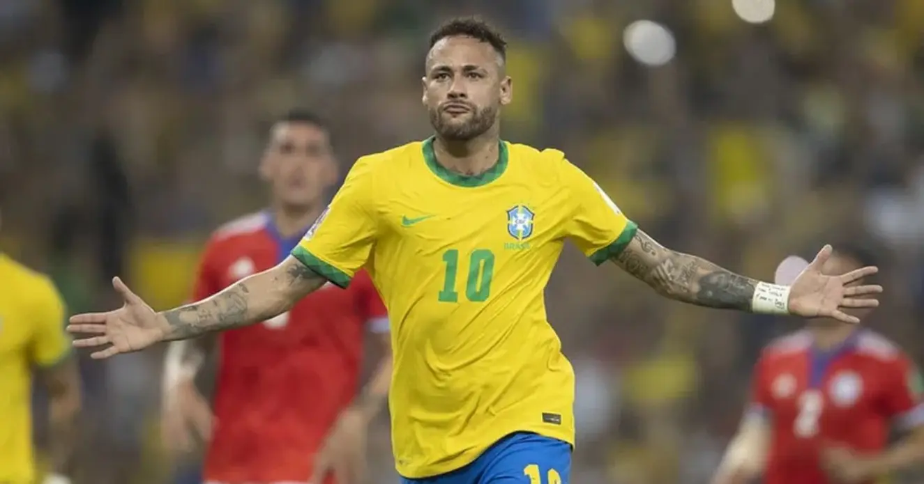 Neymar afastado da seleção por fratura no reto femoral