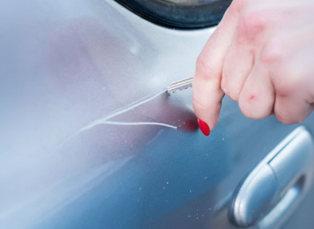 Mulher risca Gol do ex e desenha partes íntimas em Paulo Afonso