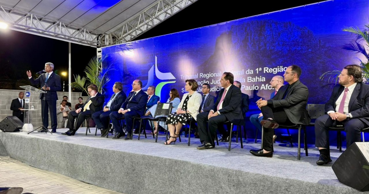 Inauguração do Fórum Desembargador Edmilson Jatahy Fonseca em Paulo Afonso