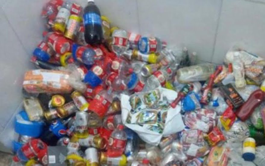 Mais De 200 Latas De Cerveja, 50 Garrafas De Vinho Que Seriam Arremessadas Em Presídio De Salvador São Apreendidas