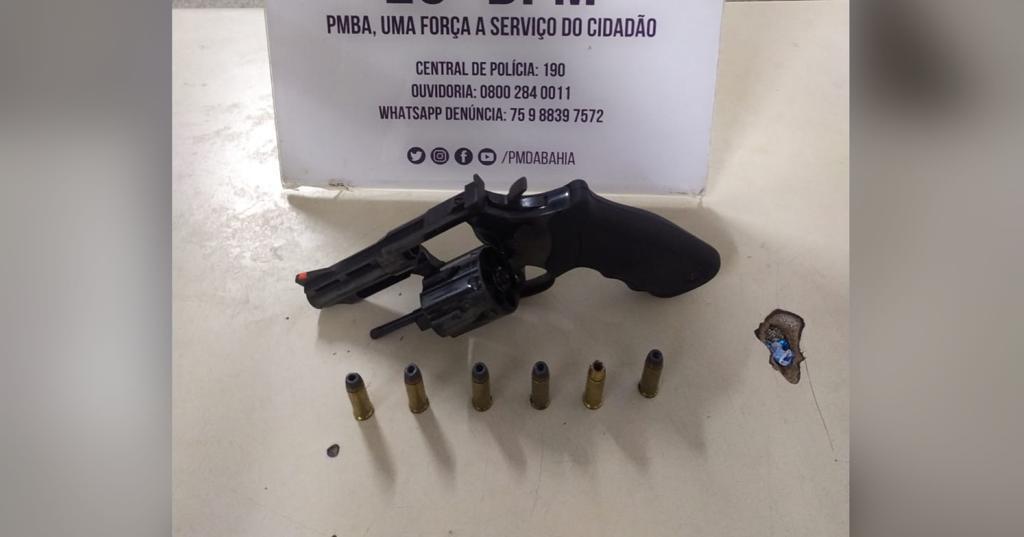 Homem É Preso Após Agredir Companheira Com Tijolada Na Cabeça Em Paulo Afonso - Ba; Arma E Munições Foram Apreendidas  