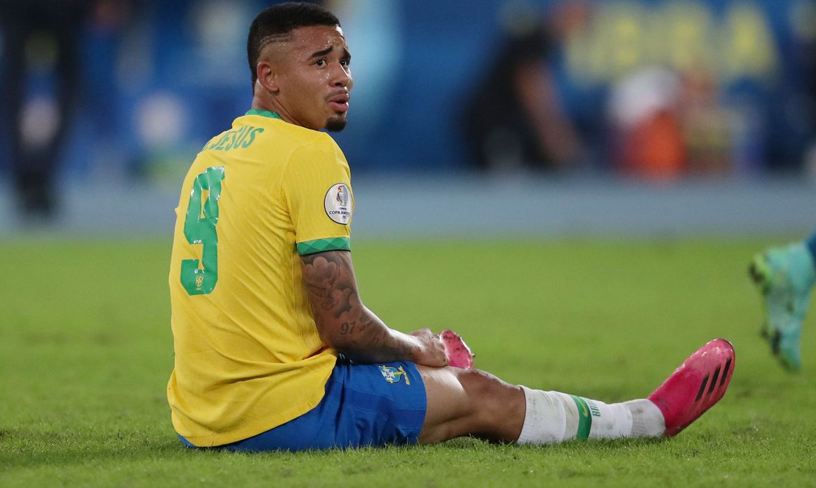 Gabriel Jesus está fora da final da Copa América contra a Argentina - Portal ChicoSabeTudo