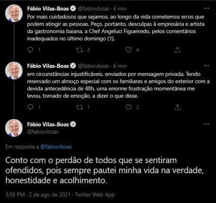 Secretário De Saúde Da Ba Xinga Chef De Cozinha De 'Vagabunda' Após Ter Reserva Cancelada; Gestor Pede Desculpas