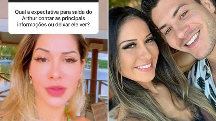 Maíra Cardi Fala Sobre Expectativa Para Saída De Arthur Do 'Bbb 22': 'Sexo De Manhã, De Tarde E De Noite'